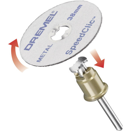 Dremel - KAPSKIVA SC456B UNIVERSAL 38MM 12ST Dremel - KAPSKIVA SC456B UNIVERSAL 38MM 12ST