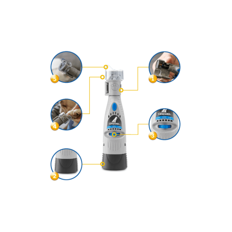Dremel - KLOKLIPPNINGSSATS 7020-PGK Dremel - KLOKLIPPNINGSSATS 7020-PGK