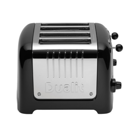Dualit - Lite brödrost 4 skivor Blank Svart Dualit - Lite brödrost 4 skivor Blank Svart