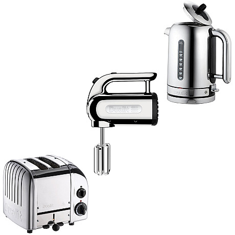 Dualit - Classic Rostfri - Brödrost, + Vattenkokare + Elvisp Dualit - Classic Rostfri - Brödrost, + Vattenkokare + Elvisp