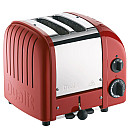 Dualit - Röd - Classic 2 skivor & Premium handmonterad Dualit - Röd - Classic 2 skivor & Premium handmonterad