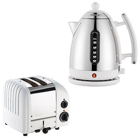 Dualit - Classic Vit - Brödrost 2 skivor + Vattenkokare 1,5 L Dualit - Classic Vit - Brödrost 2 skivor + Vattenkokare 1,5 L