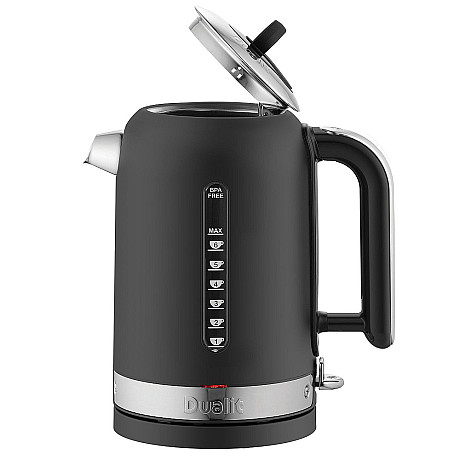 Dualit - Classic Svart - Brödrost 2 skivor + Vattenkokare 1,7 L