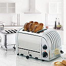 Dualit - Rostfri - Classic 3 skivor med toastgaller Dualit - Rostfri - Classic 3 skivor med toastgaller