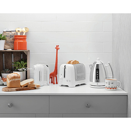 Dualit - Vit - Kompakt - Sladdlös & torrkokningsskydd