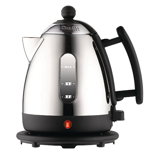 Dualit vattenkokare svart - kompakt, snabb uppvärmning