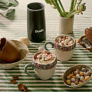 Dualit - Svart - Barista skum och chokladkorg