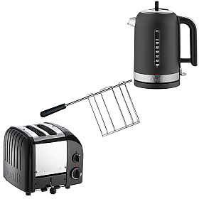Paket Dualit - Classic Svart - Brödrost  + Vattenkokare + Toastgaller