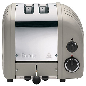 Brödrost Dualit - Grå - Classic 2 skivor & Smulbricka Brödrost Dualit - Grå - Classic 2 skivor & Smulbricka