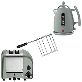 Paket Dualit - Classic Grön - Brödrost  + Vattenkokare + Toastgaller
