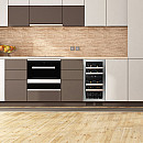 Dunavox - FLOW 32D - Dubbel zon, 32 flaskor, Rostfri