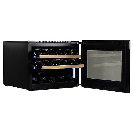 Dunavox - NOBLE 19 - Push2Open, 19 flaskor, Svart