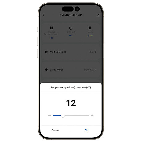 Dunavox - NOBLE 19 - Push2Open, 19 flaskor, Svart