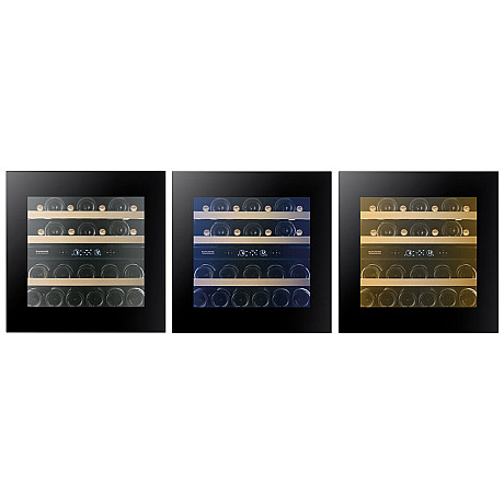 Dunavox - NOBLE 25 - Dubbel zon, 25 flaskor, Svart