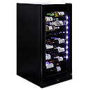 Dunavox - SERA 58 - För Champagne, Dubbel zon, 58 flaskor, Svart