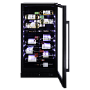 Dunavox - SERA 58 - För Champagne, Dubbel zon, 58 flaskor, Svart