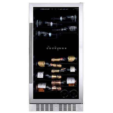 Dunavox - SERA 58 - För Champagne, Dubbel zon, 58 flaskor, Rostfri