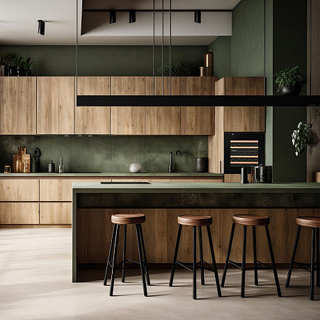 Dunavox - BALANCE 26 - Dubbel zon, 26 flaskor, Svart