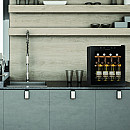 Dunavox - HOME 16 - Enkeldzon, 15 flaskor, Blå LED Dunavox - HOME 16 - Enkeldzon, 15 flaskor, Blå LED