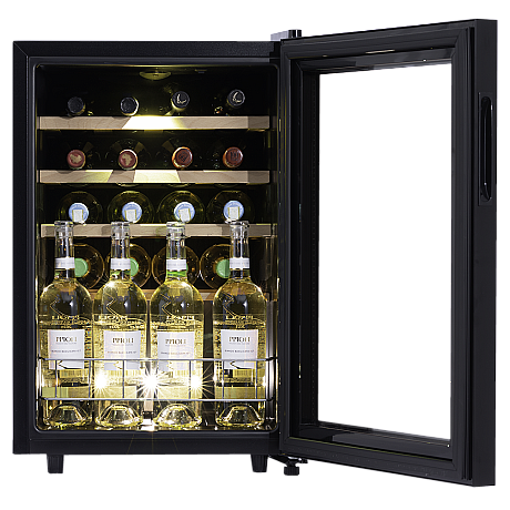 Dunavox - HOME 20 - Enkelzon, 20 flaskor, Svart