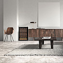 Dunavox - HOME 48 - Enkeldzon, 48 flaskor, Blå LED Dunavox - HOME 48 - Enkeldzon, 48 flaskor, Blå LED