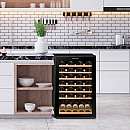 Dunavox - HOME 48 - Enkeldzon, 48 flaskor, Blå LED Dunavox - HOME 48 - Enkeldzon, 48 flaskor, Blå LED