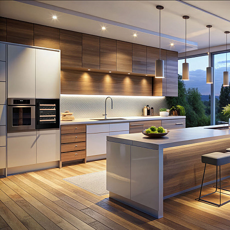 Dunavox - JOY 26 - Dubbel zon, 26 flaskor, Svart