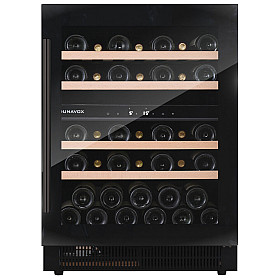 Fristående vinkyl Dunavox - FLOW 39 - Dubbel zon, 39 flaskor, Svart Fristående vinkyl Dunavox - FLOW 39 - Dubbel zon, 39 flaskor, Svart