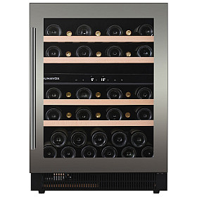 Fristående vinkyl Dunavox - FLOW 39 - Dubbel zon, 39 flaskor, Rostfri Fristående vinkyl Dunavox - FLOW 39 - Dubbel zon, 39 flaskor, Rostfri