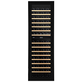 Vinkyl inbyggnad Dunavox - NOBLE 109 TO - Push2Open, Dubbel zon, 109 flaskor