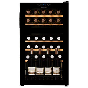 Fristående vinkyl Dunavox - HOME 30 - Dubbel zon, 29 flaskor, LED Touch