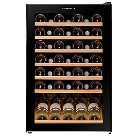 Fristående vinkyl Dunavox - HOME 48 - Enkeldzon, 48 flaskor, Blå LED