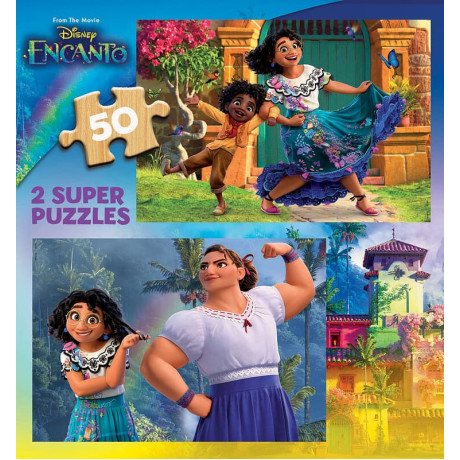 Educa - Encanto Disney Madera träpussel 2 x 50 bitar Educa - Encanto Disney Madera träpussel 2 x 50 bitar