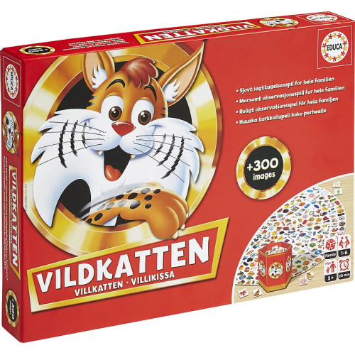 Educa - Vildkatten Classic 300 brädspel