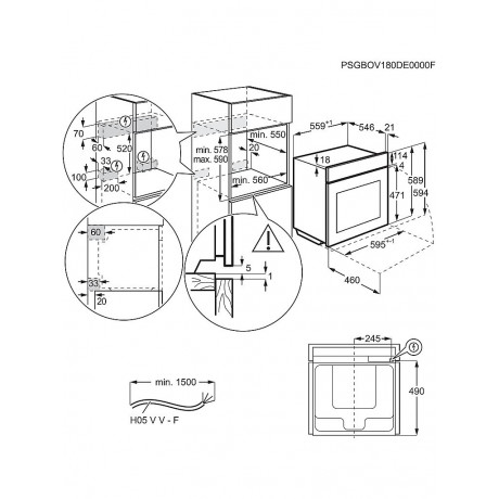 Electrolux - COP720X - HOB750MF Electrolux - COP720X - HOB750MF