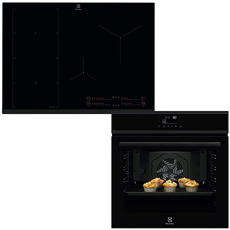 Electrolux - COPP22B-HOX760MF - SteamBake ugn & PowerSlide häll med 71 cm bredd