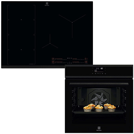 Electrolux - COPP22B-HOX860MF - SteamBake ugn & PowerSlide häll med 78 cm bredd