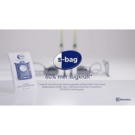 Electrolux - E201SM - Dammsugarpåse S bag Classic Long Performance