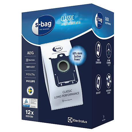 Electrolux - E201SM - Dammsugarpåse S bag Classic Long Performance
