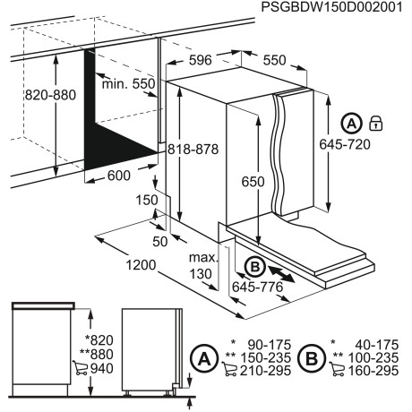 Electrolux - EEQ47215L - Passar IKEA Metod Electrolux - EEQ47215L - Passar IKEA Metod