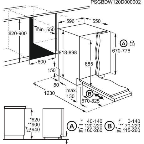 Electrolux - EES69310L - Passar IKEA Metod Electrolux - EES69310L - Passar IKEA Metod