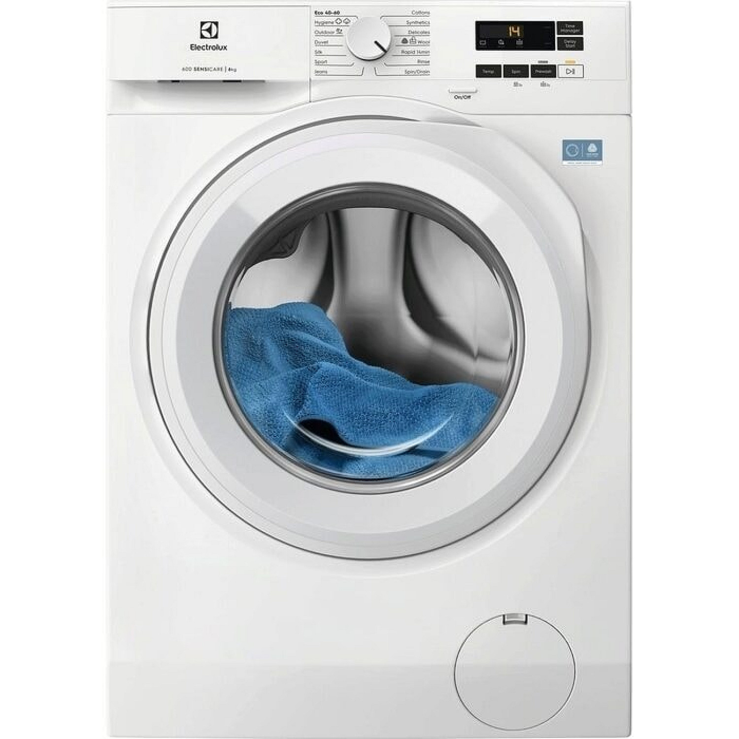 Electrolux frontmatad tvättmaskin efi611o84o