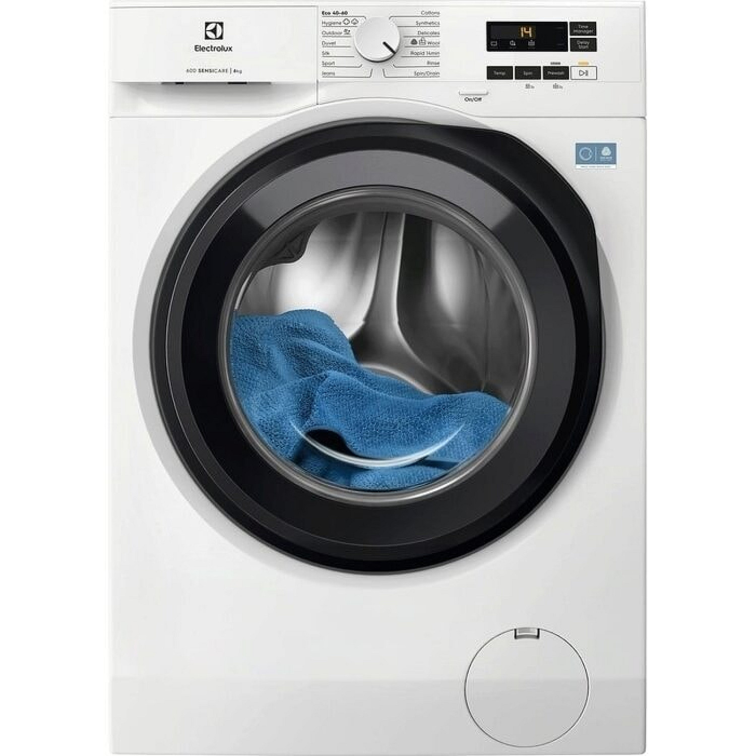 Electrolux frontmatad tvättmaskin efi612e84e