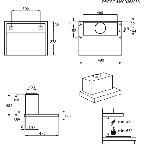 Electrolux - EFT50465OW Electrolux - EFT50465OW
