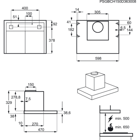 Electrolux - EFT6566OX Electrolux - EFT6566OX