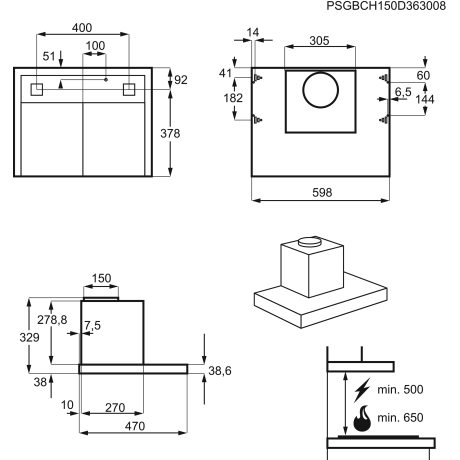 Electrolux - EFT6566OX Electrolux - EFT6566OX