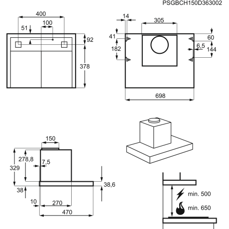 Electrolux - EFT6576OX Electrolux - EFT6576OX
