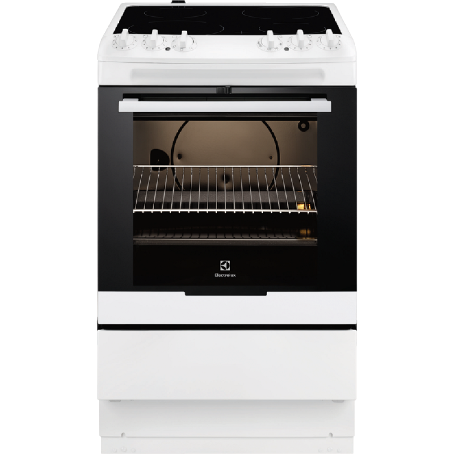 Electrolux glaskeramikspis ekc4011aow 230v energibesparande highlight-häll