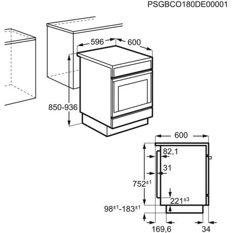 Electrolux - EKC6051BOW 230v Electrolux - EKC6051BOW 230v