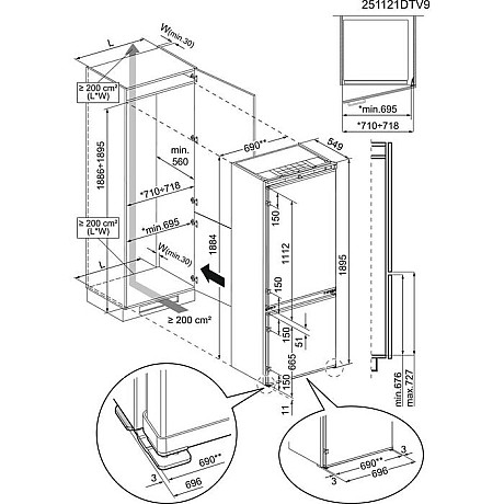 Electrolux - ENA7TE75S